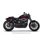 Two Brothers Racing Comp-S 2-1 Ceramic Black Full System Harley Davidson Sportster Part # 005-4580199-B