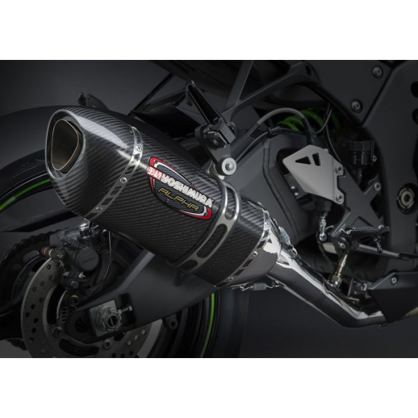 Yoshimura Race ALPHA 3QTR SS-CF-CF For Kawasaki Ninja ZX-10R/RR 2016-2020 Part # 141824M220