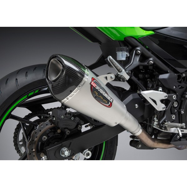 Yoshimura Street ALPHA T SO SS-SS-CF For Kawasaki Ninja 400 Part # 14710BP520