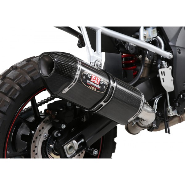 Yoshimura Signature R-77 SO SS-CF-CF For Suzuki V-Strom 1000 2014-2019 Part # 11631E0220