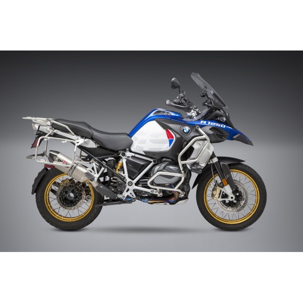 Yoshimura RS-12 Stainless Slip-on Exhaust For Honda Africa Twin 2020-2021 Part # 12401BS520