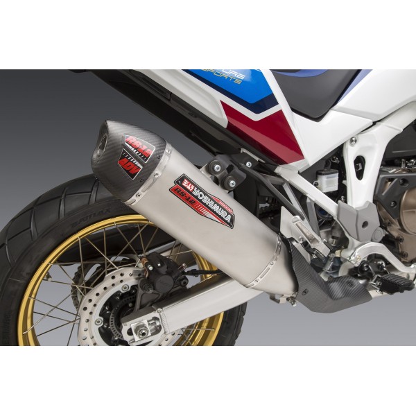 Yoshimura RS-12 Stainless Slip-on Exhaust For Honda Africa Twin 2020-2021 Part # 12401BS520
