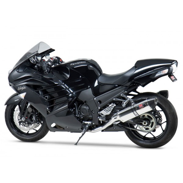 Yoshimura Kawasaki ZX-14R Race R-77 SO SS-SS-CF Dual 2012-2021 Part # 1414020520