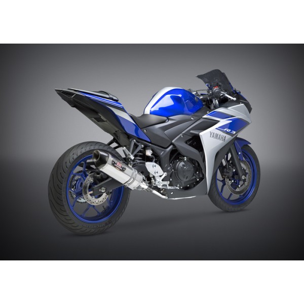 Yoshimura Yamaha  YZF-R3 2015 Race R-77 FS SS-SS-CF Exhaust 2015-2021 Part # 133200J520