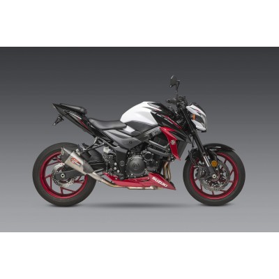 Yoshimura AT2 Stainless Slip-on Exhaust For Suzuki GSX-S750 2018-2020 Part # 11801BP521