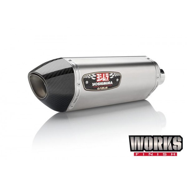 Yoshimura RACE R-77 3QTR SS-SS-CF Works Finish For Suzuki V-Strom 650 XT 2017-2020 Part # 11621C0520