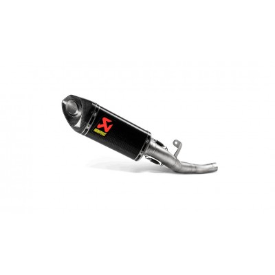 AKRAPOVIC SLIP-ON LINE CARBON FOR TRIUMPH STREET TRIPLE 765 S / R / RS 2020-2021 PART # S-T7SO3-APC