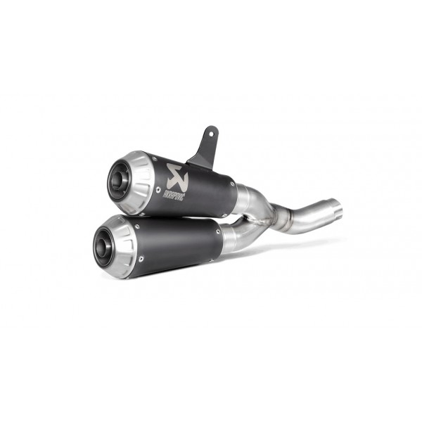 AKRAPOVIC SLIP-ON LINE TITANIUM FOR DUCATI MONSTER 797 / SCRAMBLER PART # S-D8SO4-CUBTBL/1