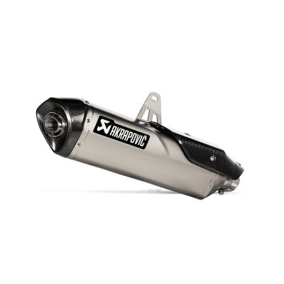 AKRAPOVIC SLIP-ON LINE TITANIUM FOR TRIUMPH TIGER 900 2020-2021 PART # S-T9SO3-HRT