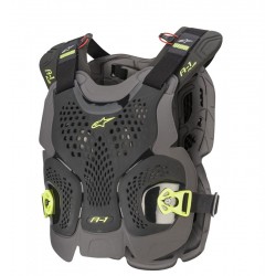 Alpinestars A-1 Plus Chest Black Anthracite Yellow Fluo Protector