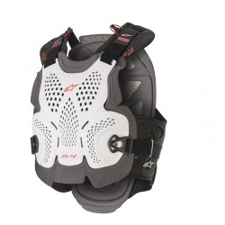 Alpinestars A-4 Max White Anthracite Red Chest Protector