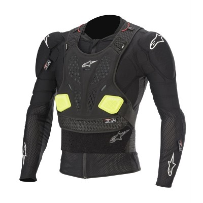 ALPINESTARS BIONIC PRO V2 PROTECTION BLACK YELLOW FLUO JACKET