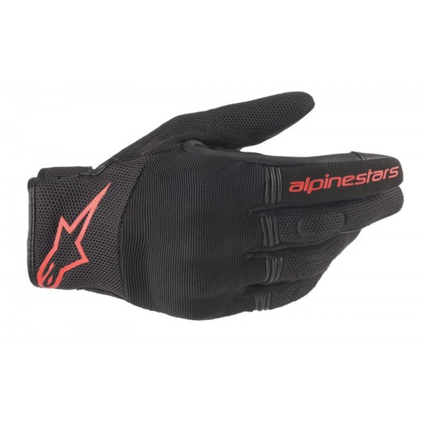 ALPINESTARS COPPER BLACK RED FLUO GLOVES