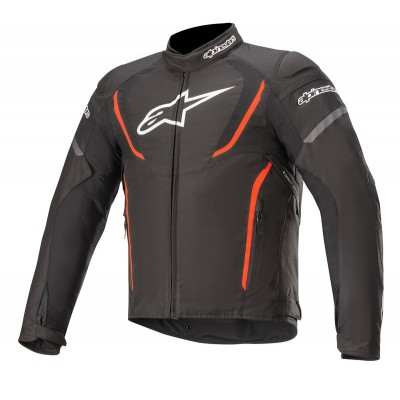 ALPINESTARS T-JAWS V3 WATERPROOF BLACK RED FLUO JACKET