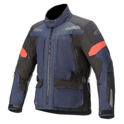 ALPINESTARS VALPARAISO V3 DRYSTAR DARK BLUE BLACK JACKET