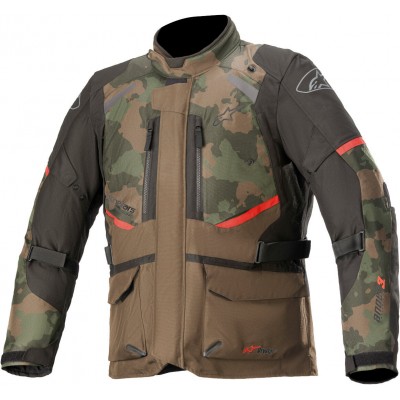 ALPINESTARS ANDES V3 DRYSTAR TEXTILE DARK KHAKI CAMO JACKET