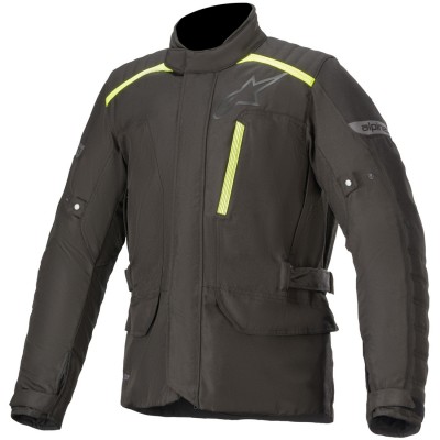 ALPINESTARS GRAVITY DRYSTAR BLACK YELLOW FLUO TOURING JACKET