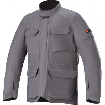 ALPINESTARS MAVERICK WATERPROOF TEXTILE TAR GREY JACKET