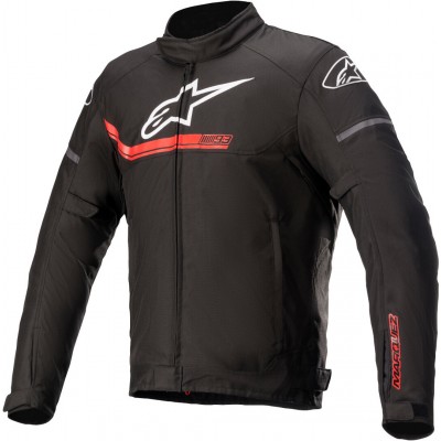 ALPINESTARS MM93 AUSTIN WATERPROOF TEXTILE BLACK RED JACKET