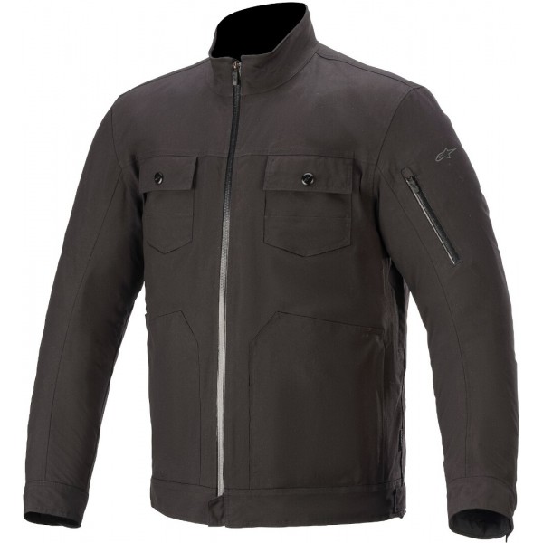 ALPINESTARS SOLANO WATERPROOF TEXTILE BLACK JACKET