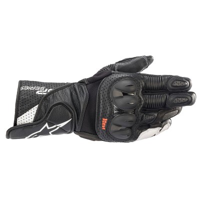 ALPINESTARS SP-2 V3 BLACK WHITE GLOVES