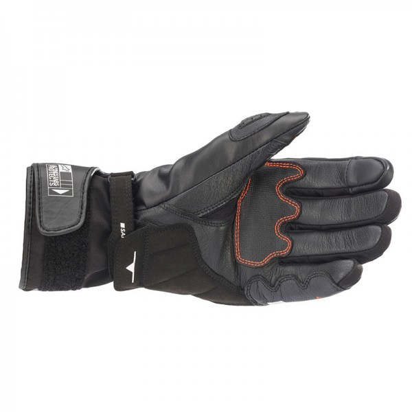 ALPINESTARS SP-365 DRYSTAR BLACK RED FLUO WHITE GLOVES