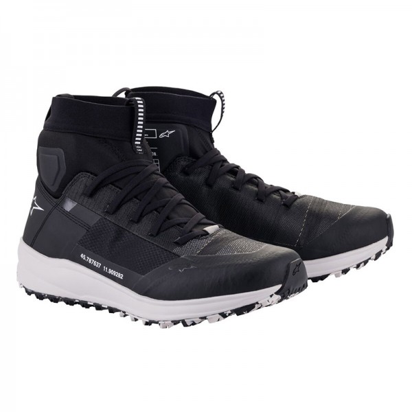 ALPINESTARS SPEEDFORCE BLACK WHITE BOOTS