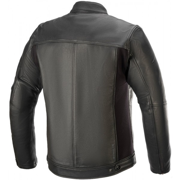 ALPINESTARS TOPANGA LEATHER BLACK JACKET