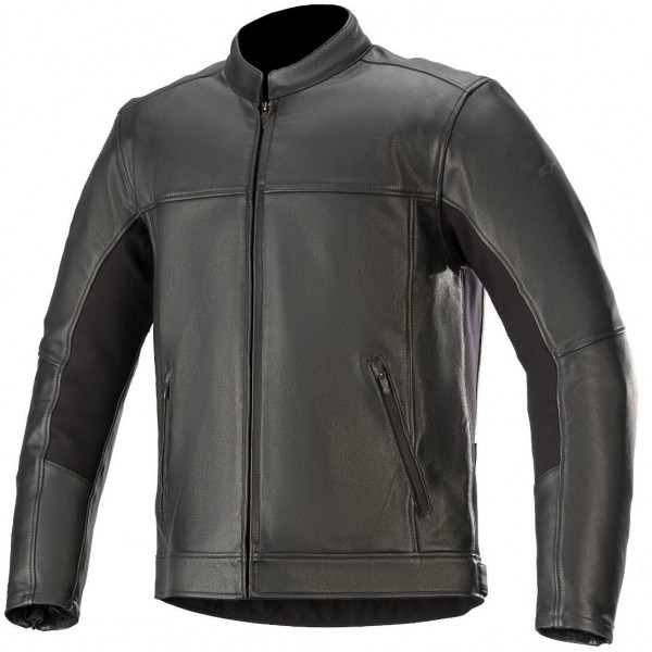 ALPINESTARS TOPANGA LEATHER BLACK JACKET