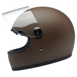 Biltwell Gringo S Flat Chocolate Helmet 
