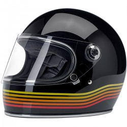 Biltwell Gringo S Gloss Black Spectrum Helmet