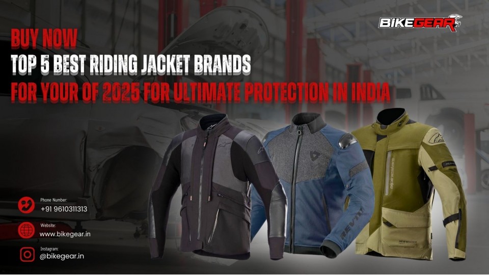 Buy Now Top 5 Best Riding Jacket Brands of 2025 for Ultimate Protection in India