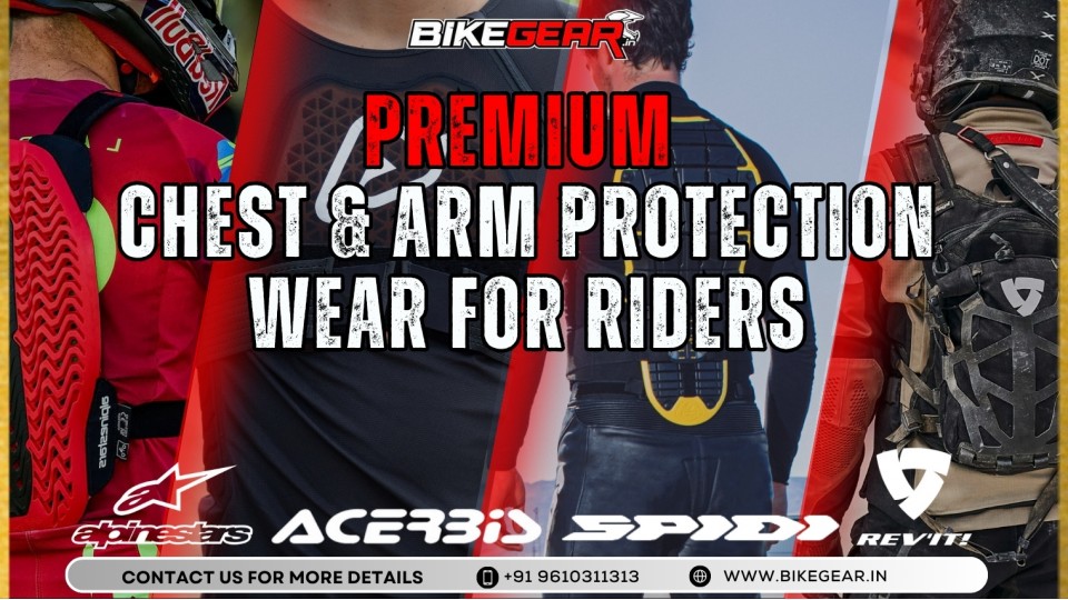 Premium Chest & Arm Protection Wear for Riders