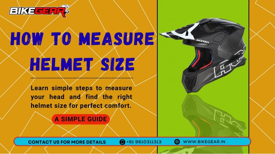 How to Measure Helmet Size