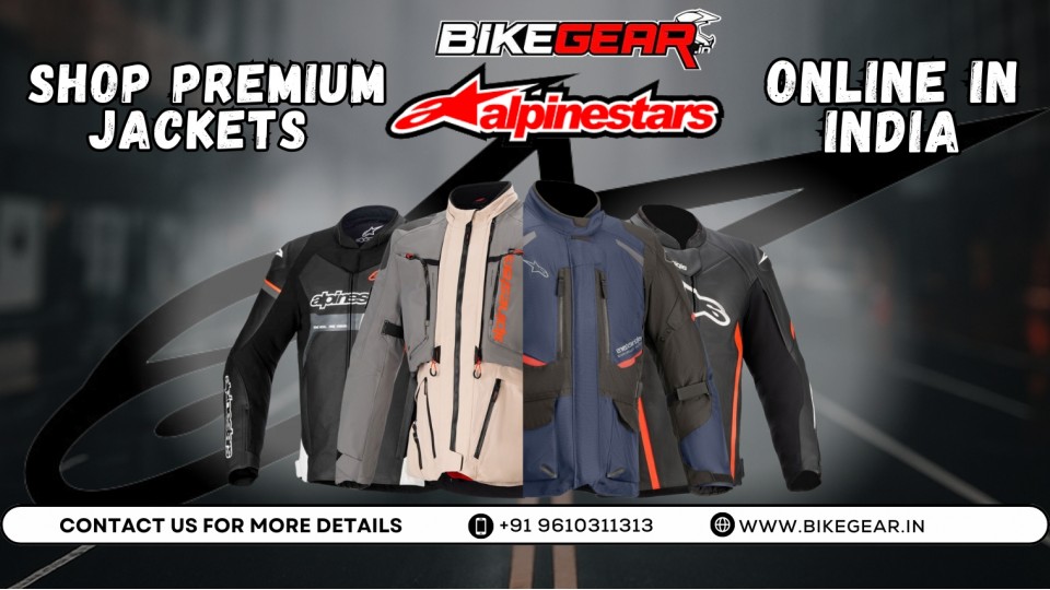 Shop Premium Alpinestars Jackets for Riders Online in India