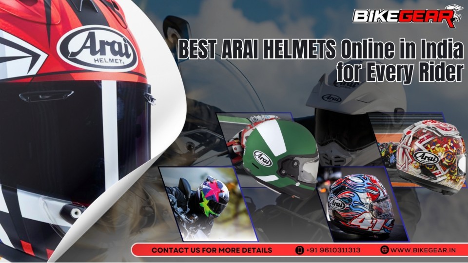 Best Arai Helmets Online in India for Every Rider