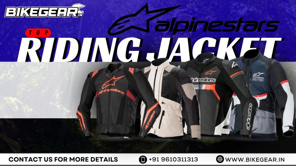 Top Alpinestars Riding Jackets Available Online in India