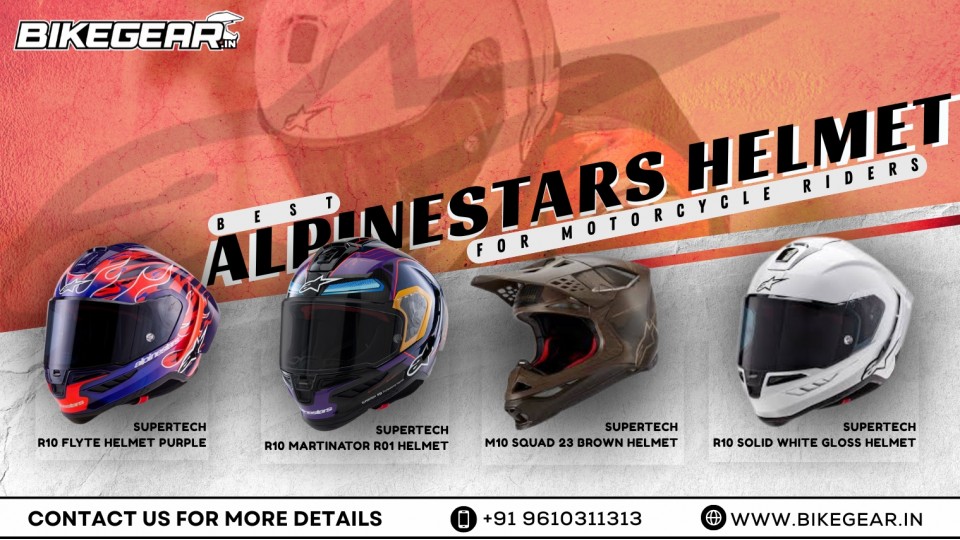 Best Alpinestars Helmets For Motorcycle Riders