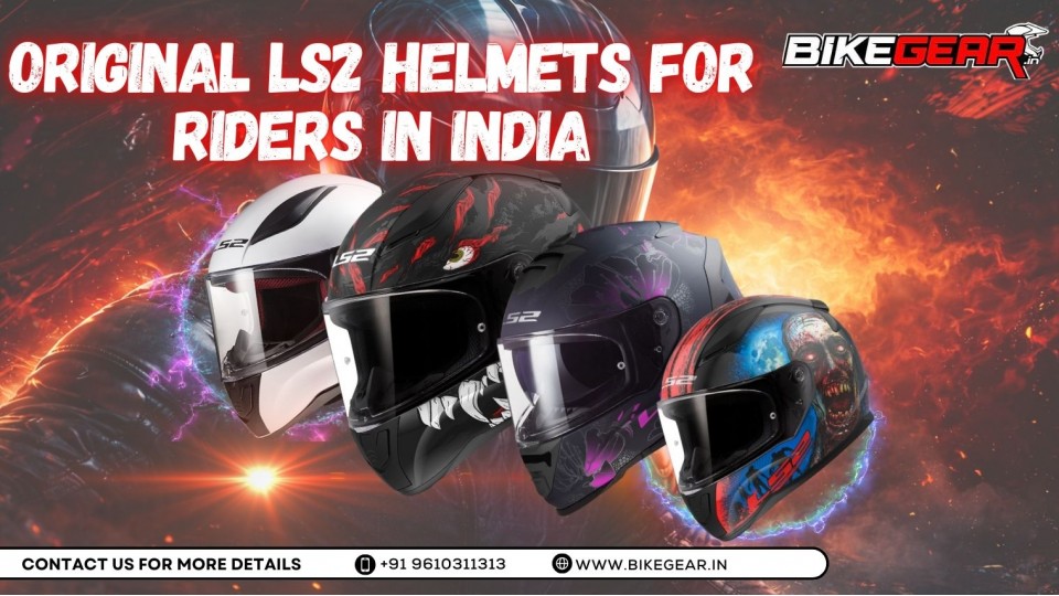 Original LS2 Helmets For Riders In India