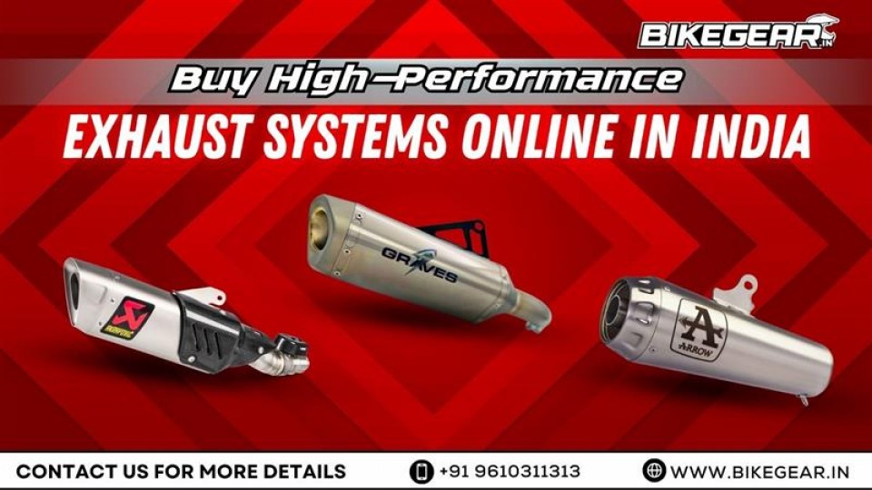 Buy High-Performance Exhaust Systems Online in India