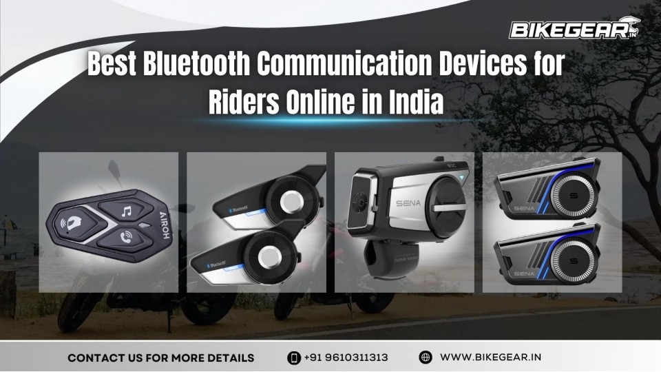 Best Bluetooth Communication Devices for Riders Online in India