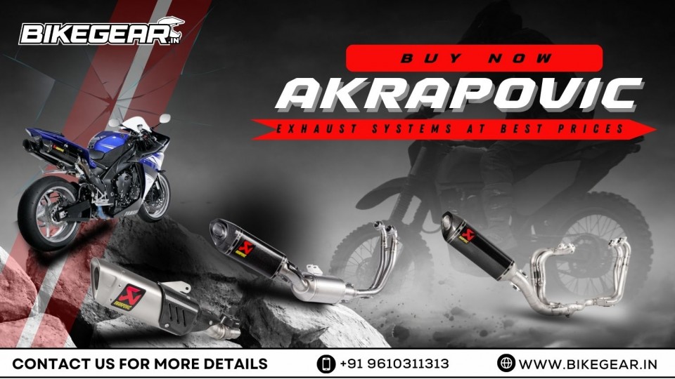 Buy Now Akrapovic Exhaust Systems At Best Prices