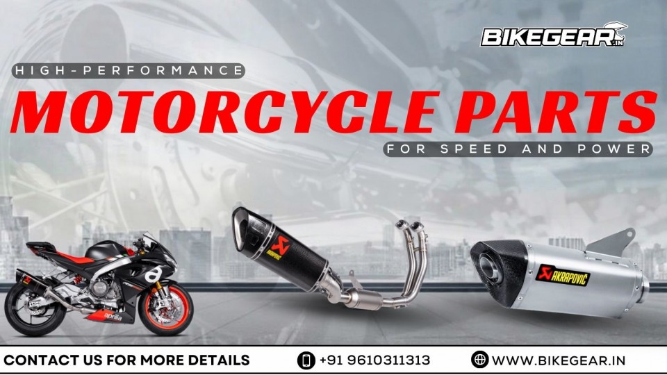 High-Performance Motorcycle Parts for Speed and Power