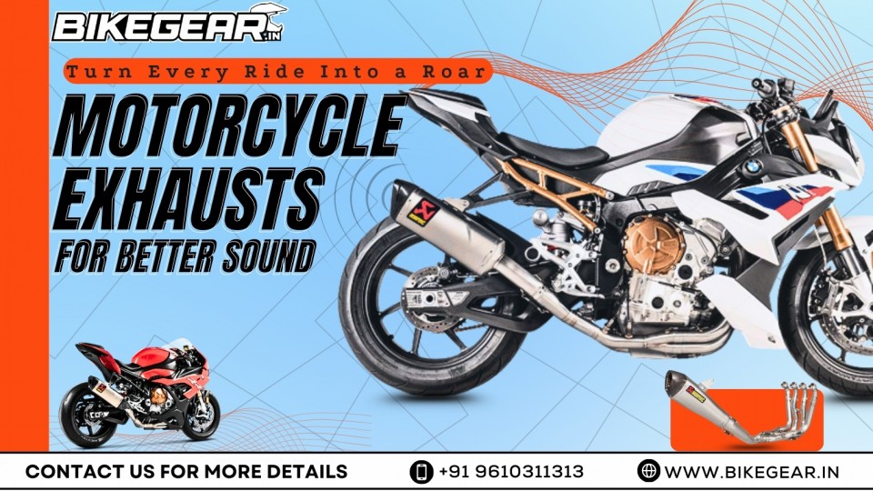Top Motorcycle Exhausts For Better Sound