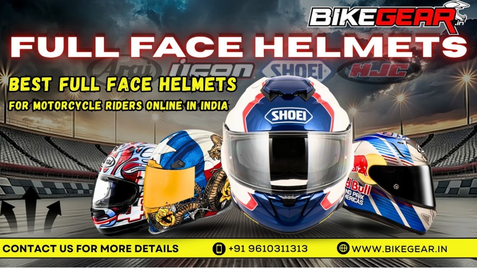 Best Full Face Helmets for Motorcycle Riders Online in India