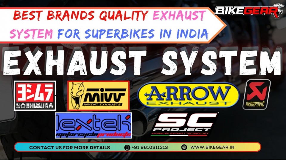 Best Brands Quality Exhaust System for Superbikes in India
