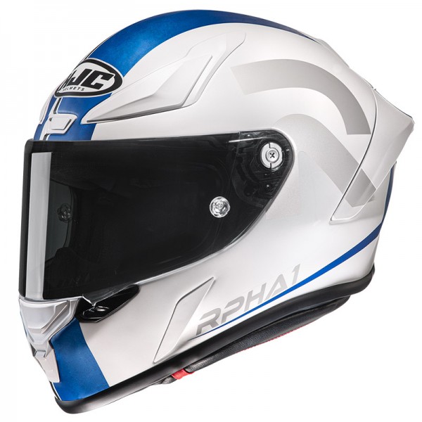 HJC Rpha 1 Senin White Blue Helmet