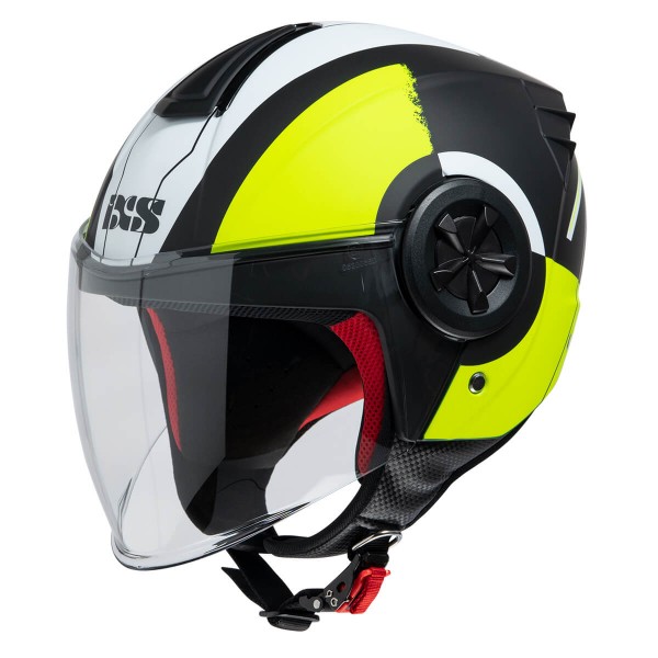 IXS 851 2.0 Black Mat Yellow Fluo Helmet 