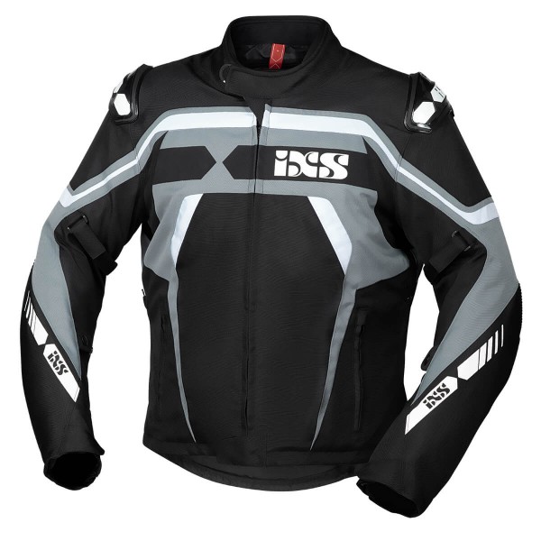 Ixs Rs-700-st Black Grey White Sport Jacket