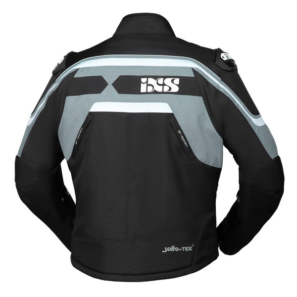 Ixs Rs-700-st Black Grey White Sport Jacket